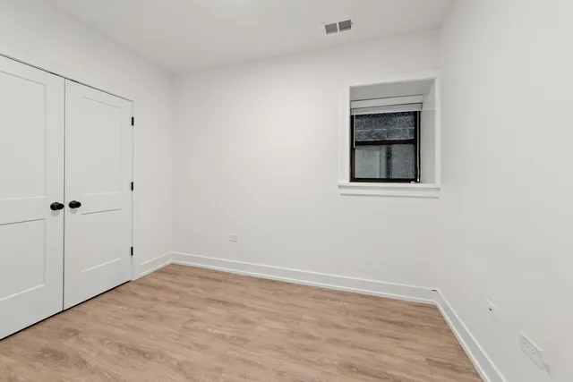 wooden floor in an empty room