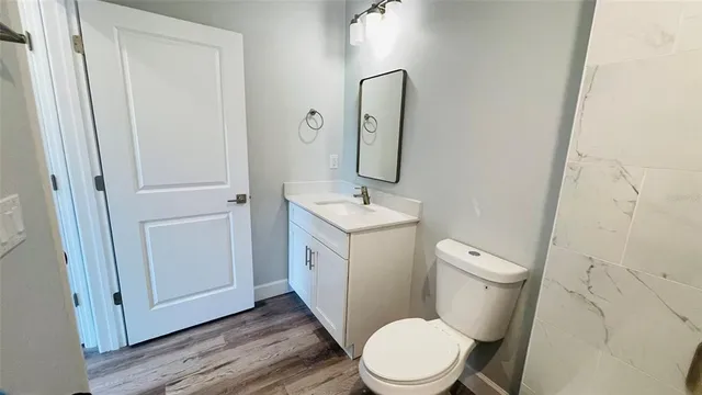 a view of front door