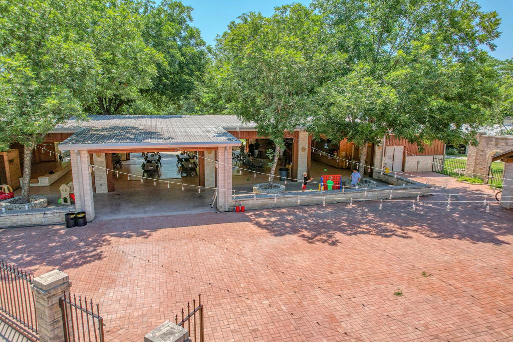 170 Johhny Seibert Lane Rio Frio, TX 78879 - Photo 43 of 67 a view of a backyard with a table and chairs