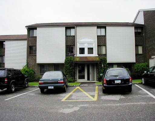 a car parked in front of a house