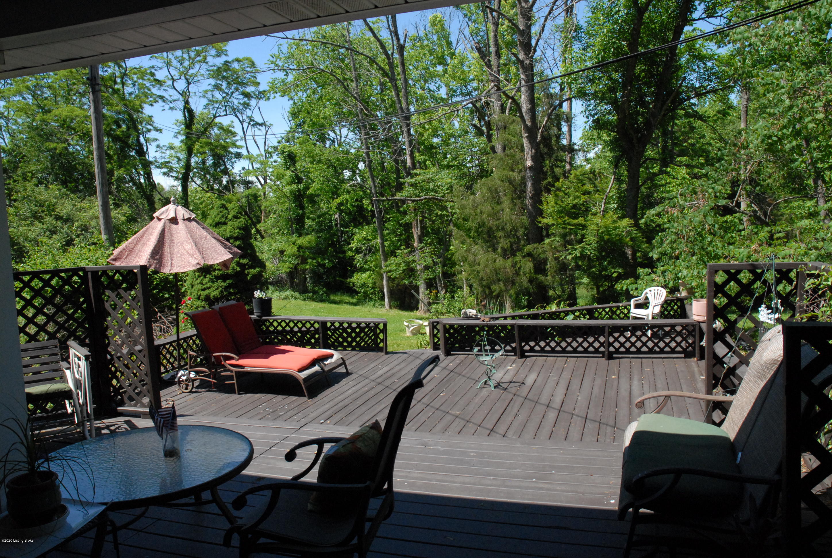 15801 Brush Run Road Louisville, KY 40299 - Photo 39 of 41 Deck View of Woods