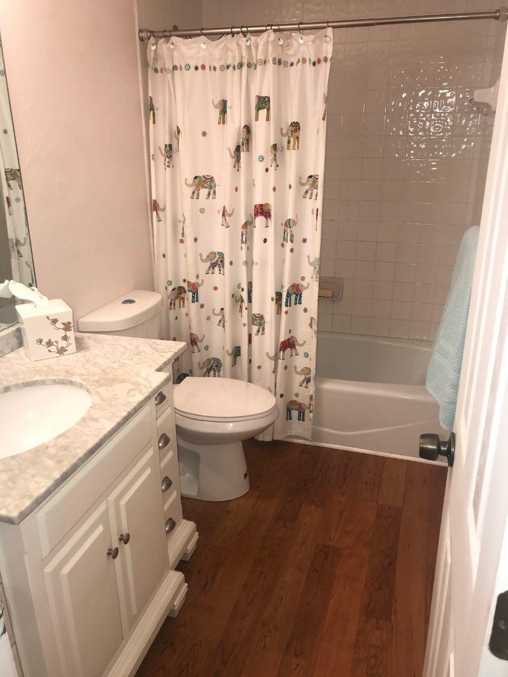 22701 Bella Rita Circle Boca Raton, FL 33433 - Photo 10 of 24 a bathroom with a granite countertop sink toilet and shower