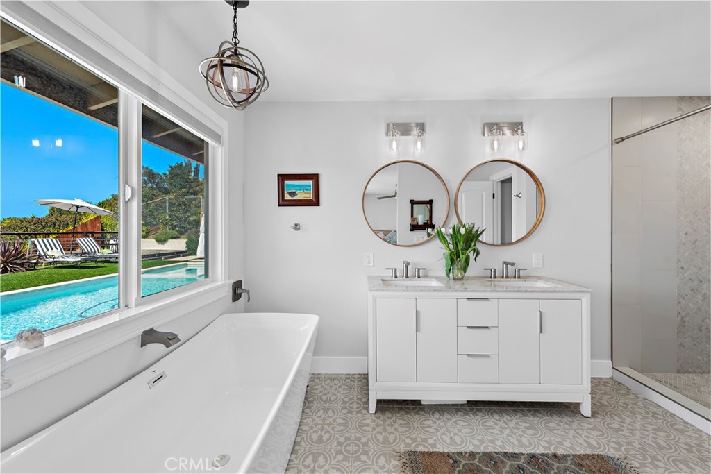 30331 Benecia Avenue Laguna Niguel, CA 92677 - Photo 17 of 28 Main bathroom. show er to left