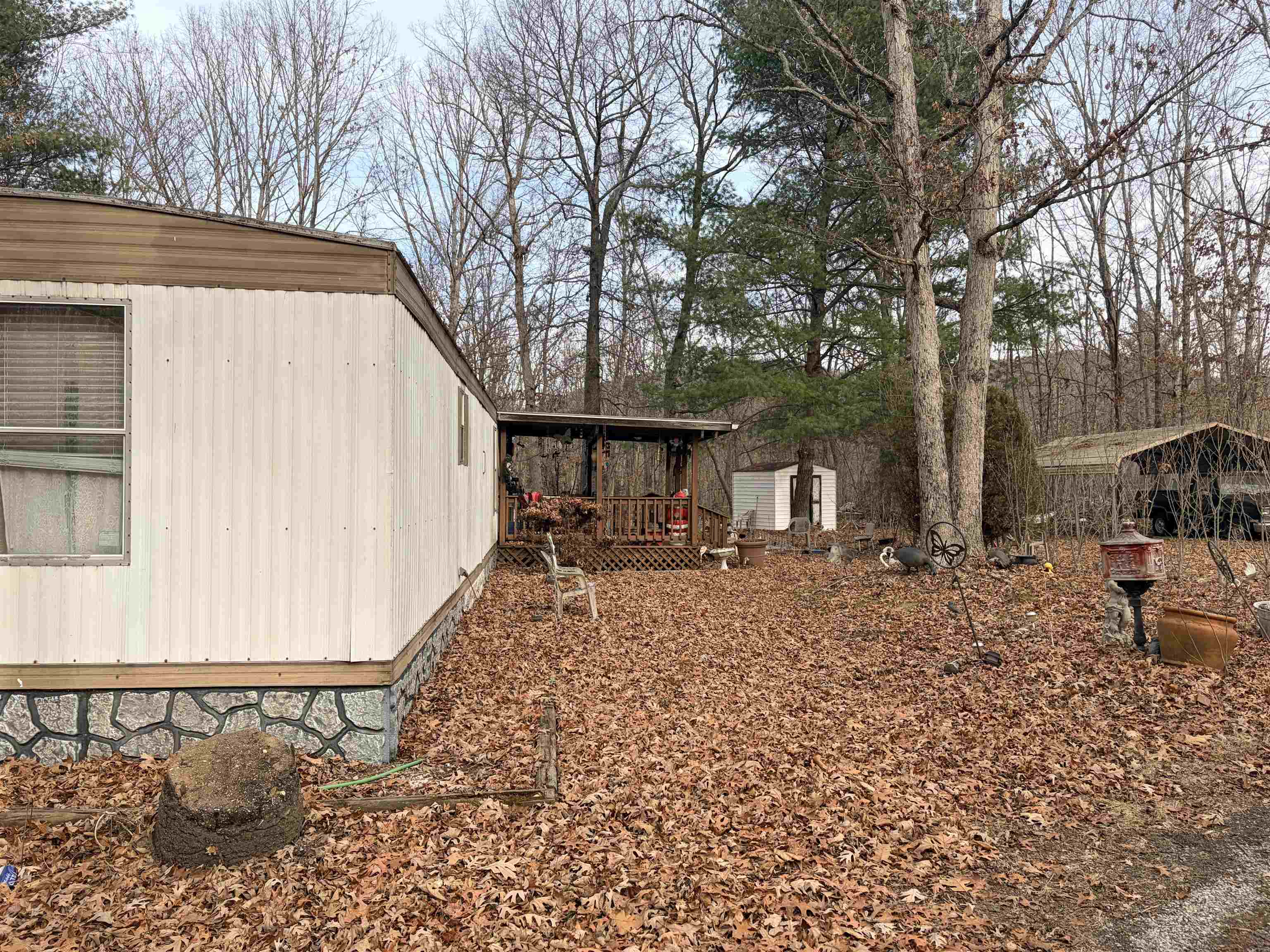 516 Thorofare Road Crimora, VA 24431 - Photo 2 of 10 a view of house with backyard and trees
