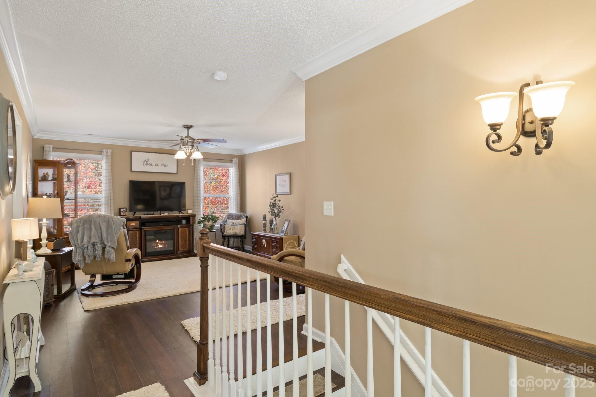 101 Woodfern Road Fletcher, NC 28732 - Photo 17 of 38 a view of a living room and dining room