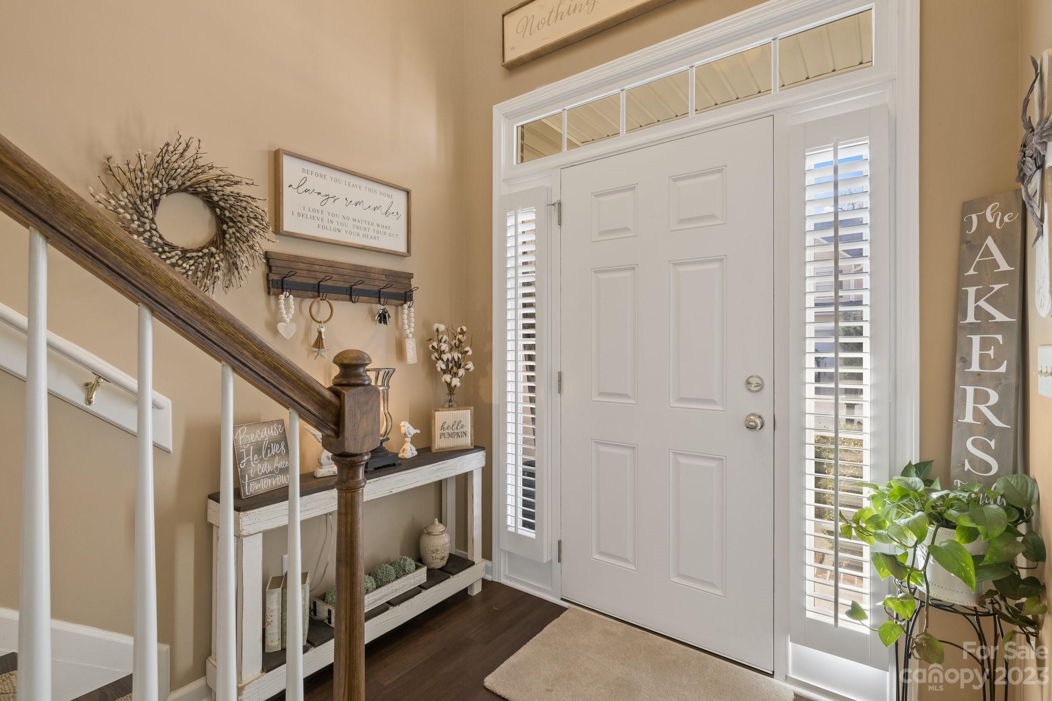 101 Woodfern Road Fletcher, NC 28732 - Photo 2 of 38 a view of an entryway with staircase