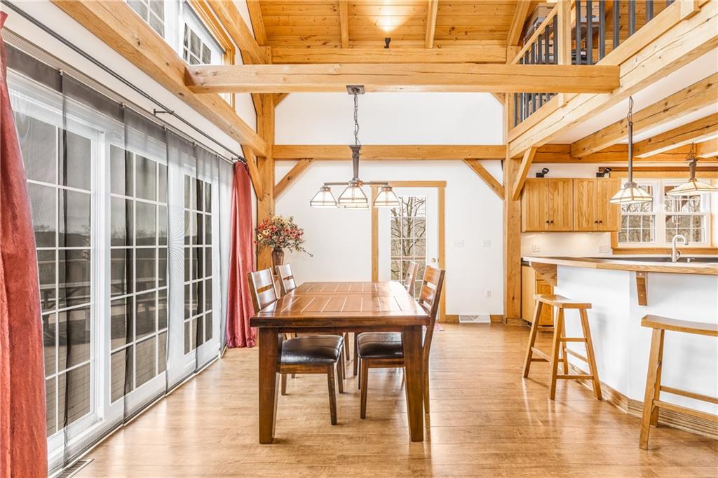 298 Laird's Crossing Road Worthington, PA 16262 - Photo 4 of 25 a dining room with furniture window and wooden floor