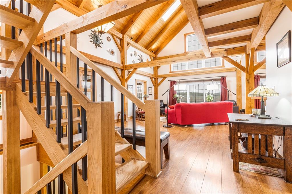 298 Laird's Crossing Road Worthington, PA 16262 - Photo 8 of 25 a view of an living room with wooden floor and furniture