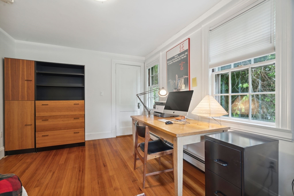 172 Bellevue Road Watertown, MA 02472 - Photo 25 of 34 a view of a workspace with furniture and a window