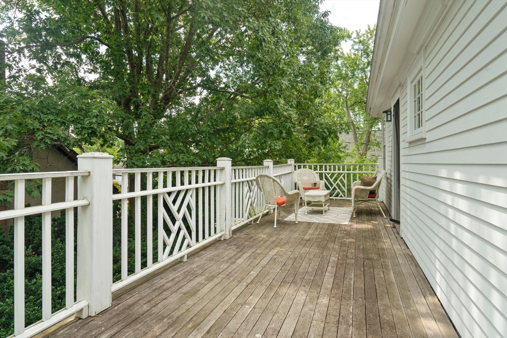 172 Bellevue Road Watertown, MA 02472 - Photo 29 of 34 a view of balcony with wooden floor and seating space