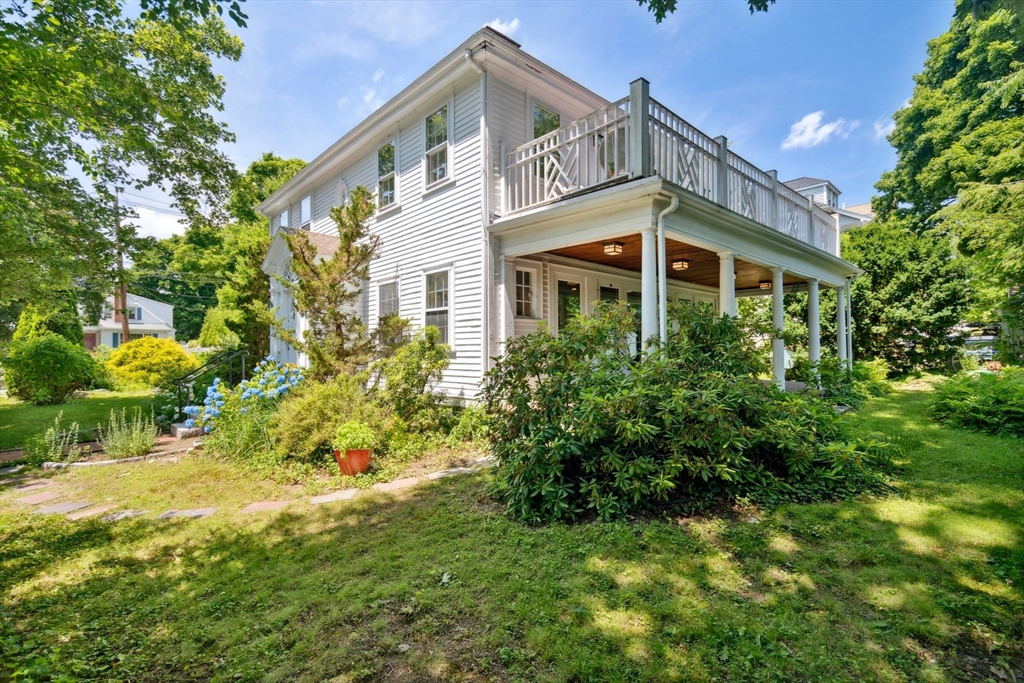 172 Bellevue Road Watertown, MA 02472 - Photo 30 of 34 a view of a house with a yard