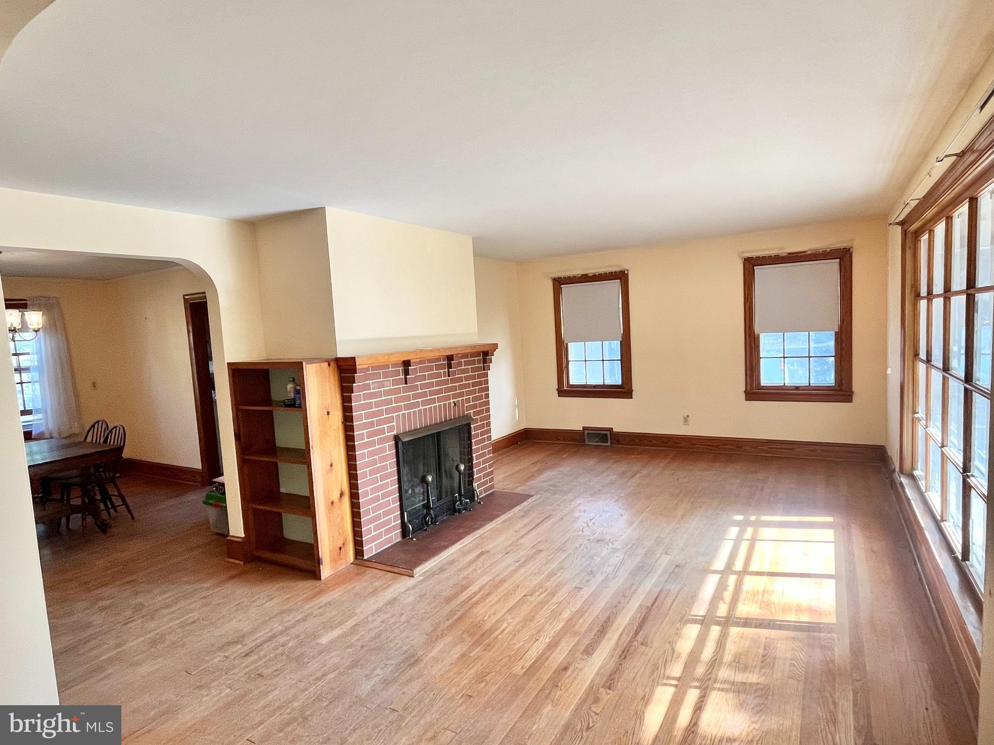 1635 Shookstown Road Frederick, MD 21702 - Photo 2 of 9 living room with gas fireplace