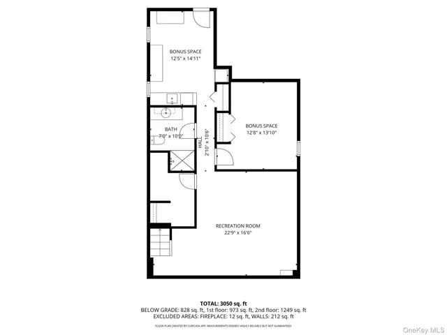 a picture of a bench in front of a wall