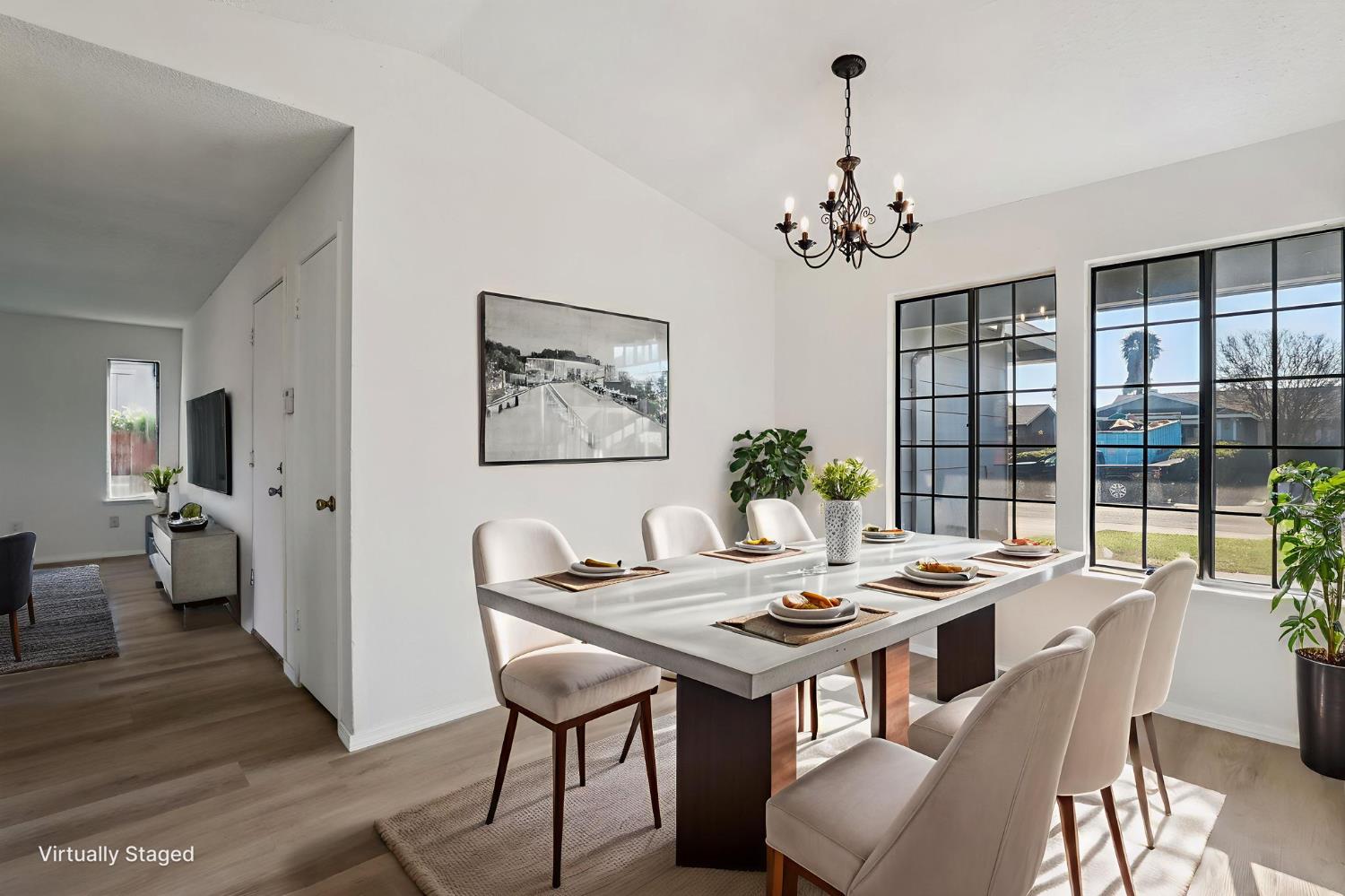 3985 Limestone Way Sacramento, CA 95823 - Photo 8 of 30 Virtually Staged Dining Room