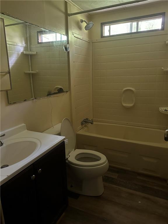 710 Seals Road Dallas, GA 30157 - Photo 7 of 7 a bathroom with a sink a toilet and shower