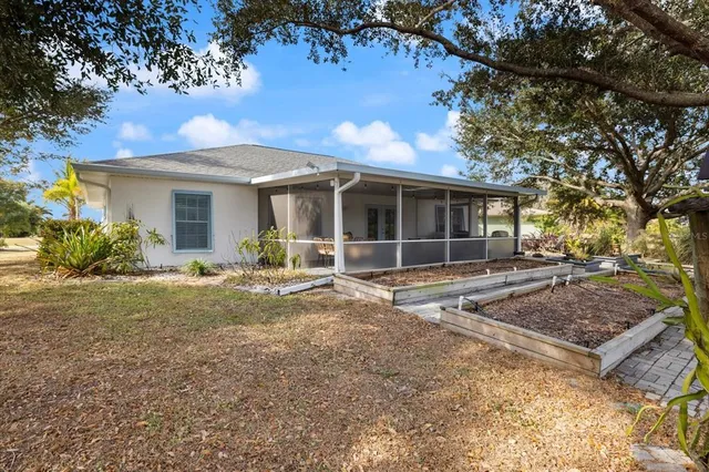a front view of a house with entertaining space