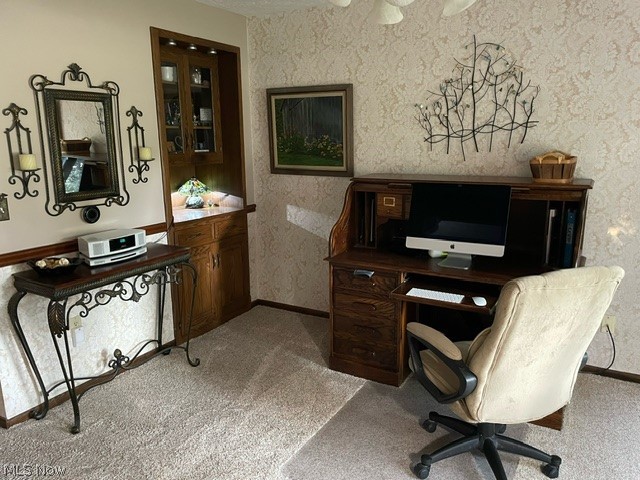 9692 Hess Mill Road Northeast Bolivar, OH 44612 - Photo 22 of 33 View of carpeted office space