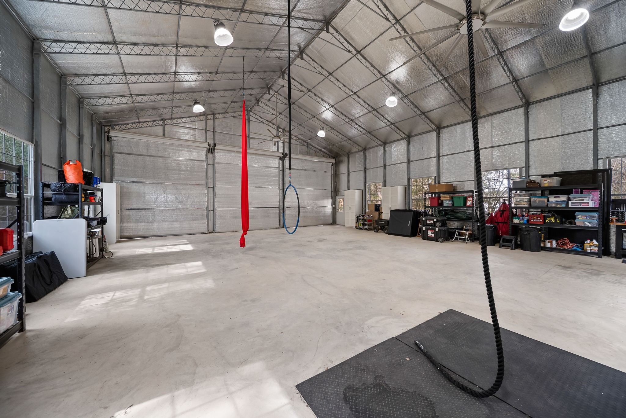 10 Riata Drive Magnolia, TX 77354 - Photo 40 of 48 The barn can serve multiple purposes. It can easily create more enclosed parking options and could be used for RV or "toy" storage, or can serve as a workout area. Limitless options abound!