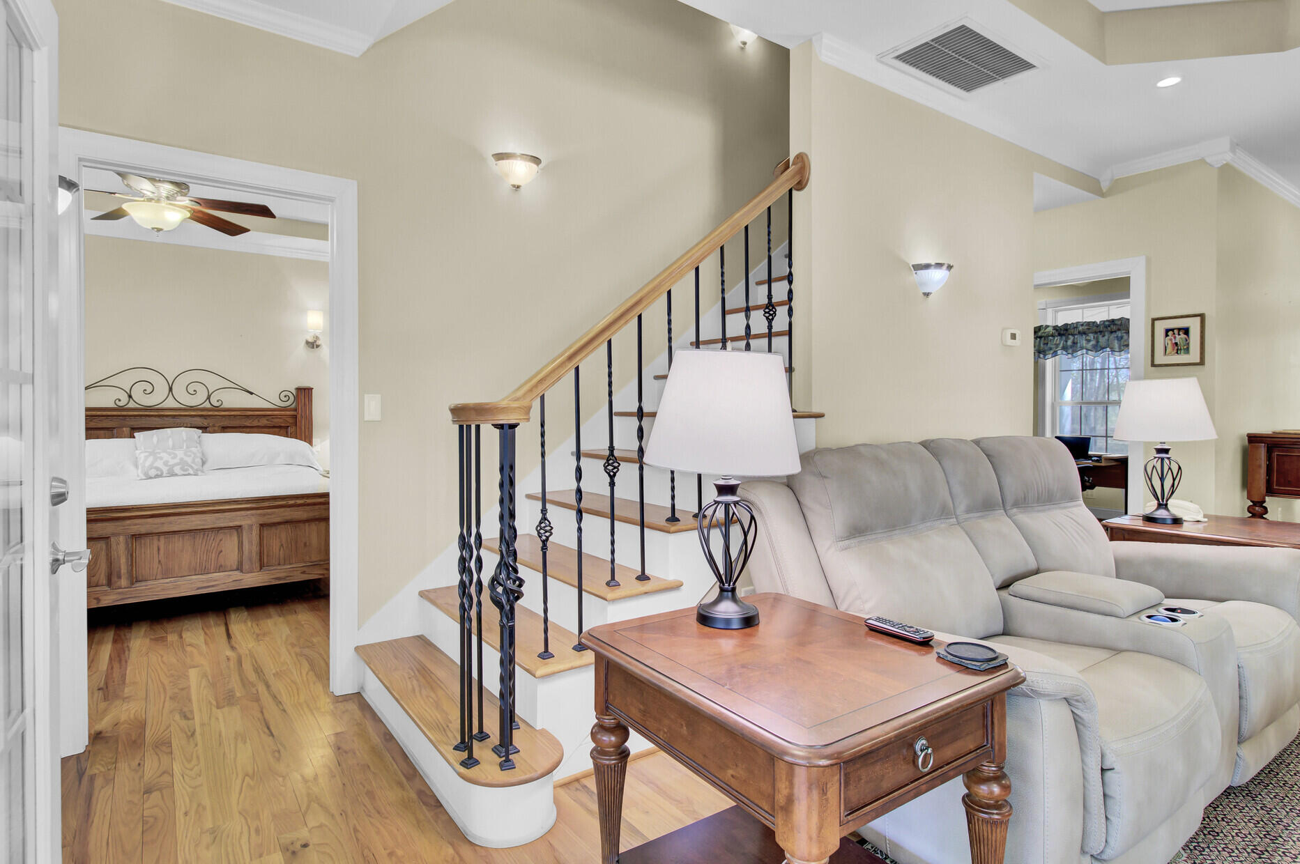 1640 Wire Road Dorchester, SC 29437 - Photo 35 of 85 Staircase Leads to Secondary Bedrooms