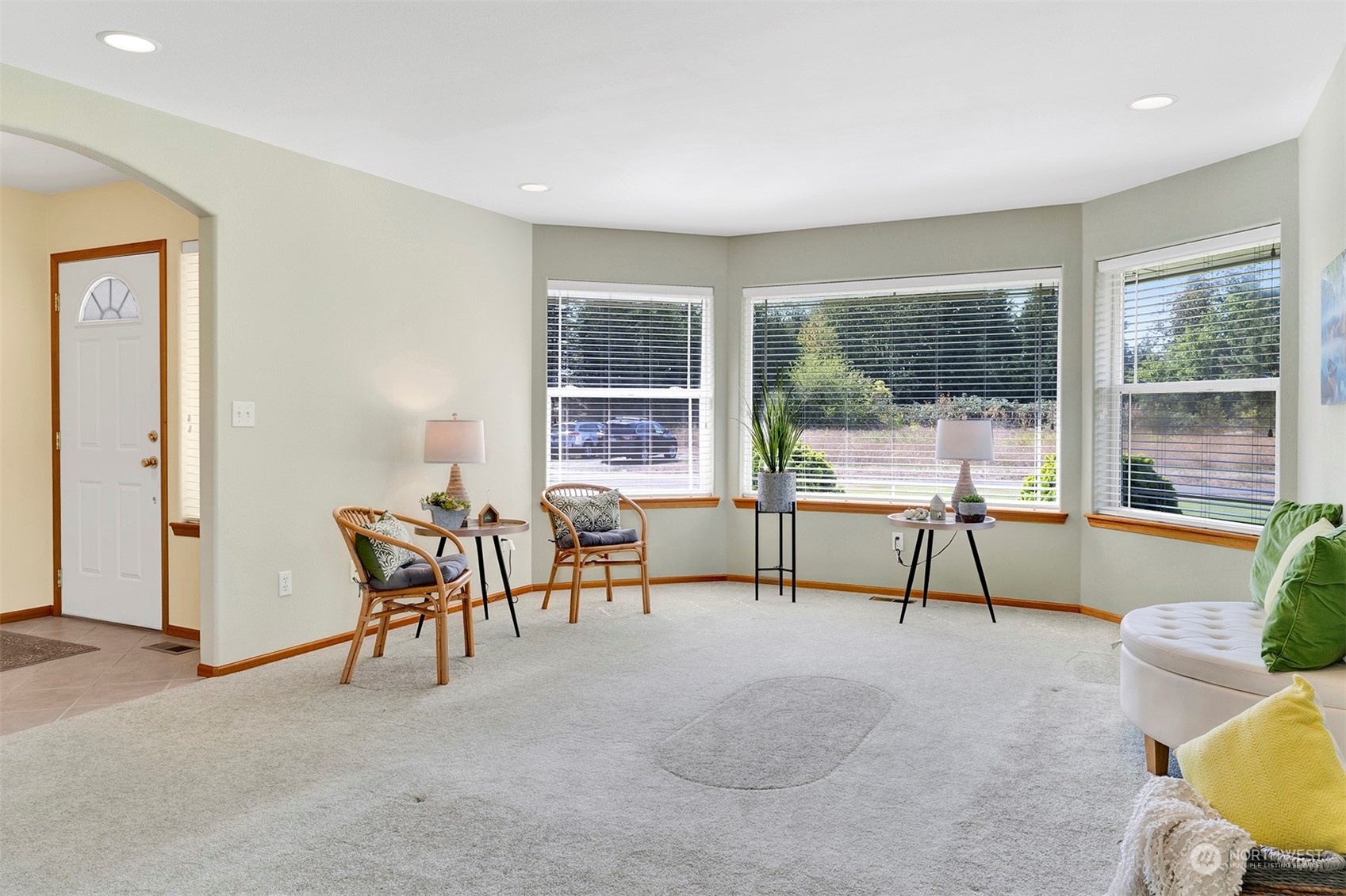 343 West Pole Road Lynden, WA 98264 - Photo 5 of 40 a living room with furniture and a large window