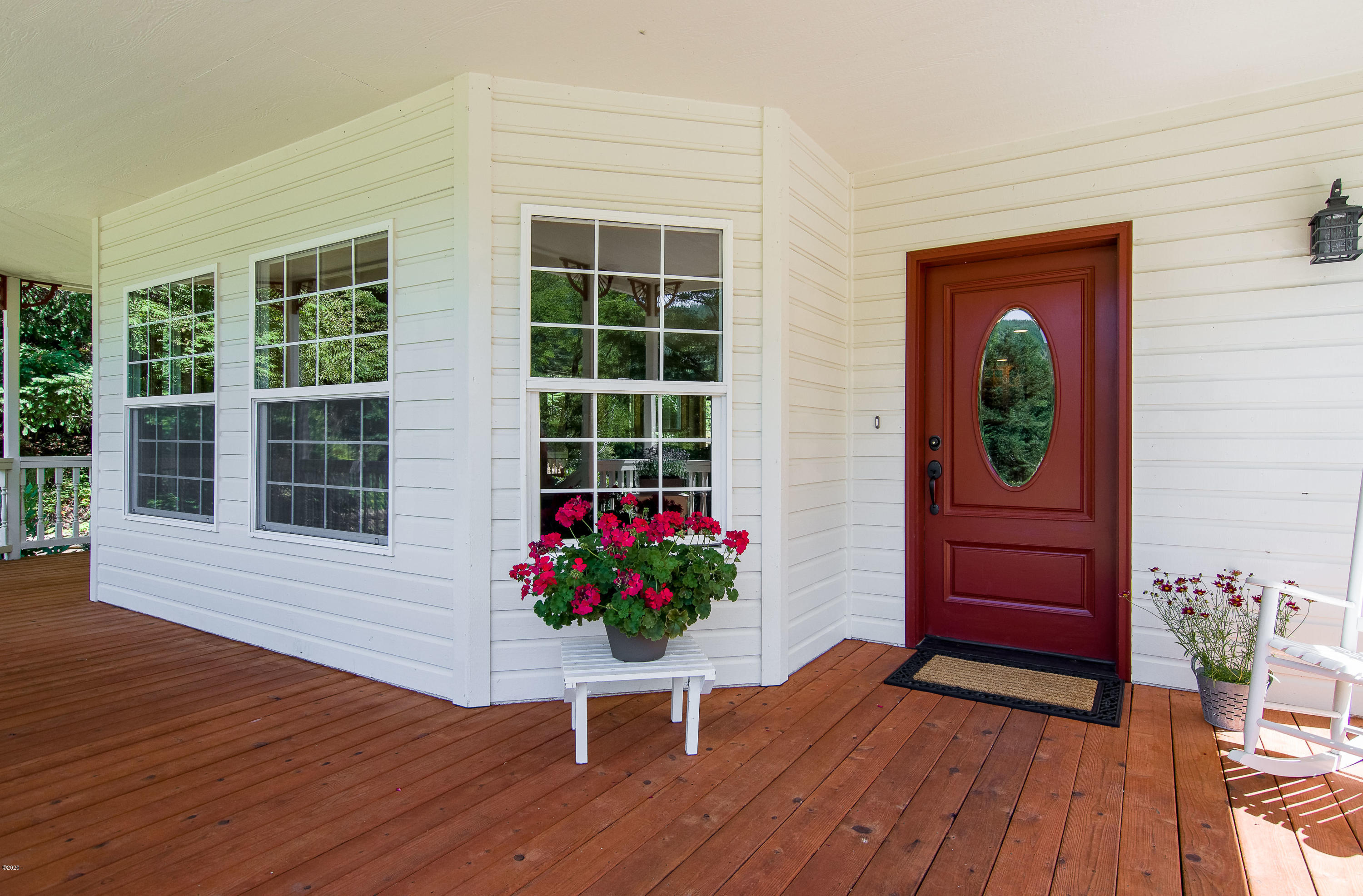 2536 Nashville Road Eddyville, OR 97343 - Photo 7 of 39 Front door entrance on porch