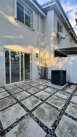 a view of entrance gate of a house