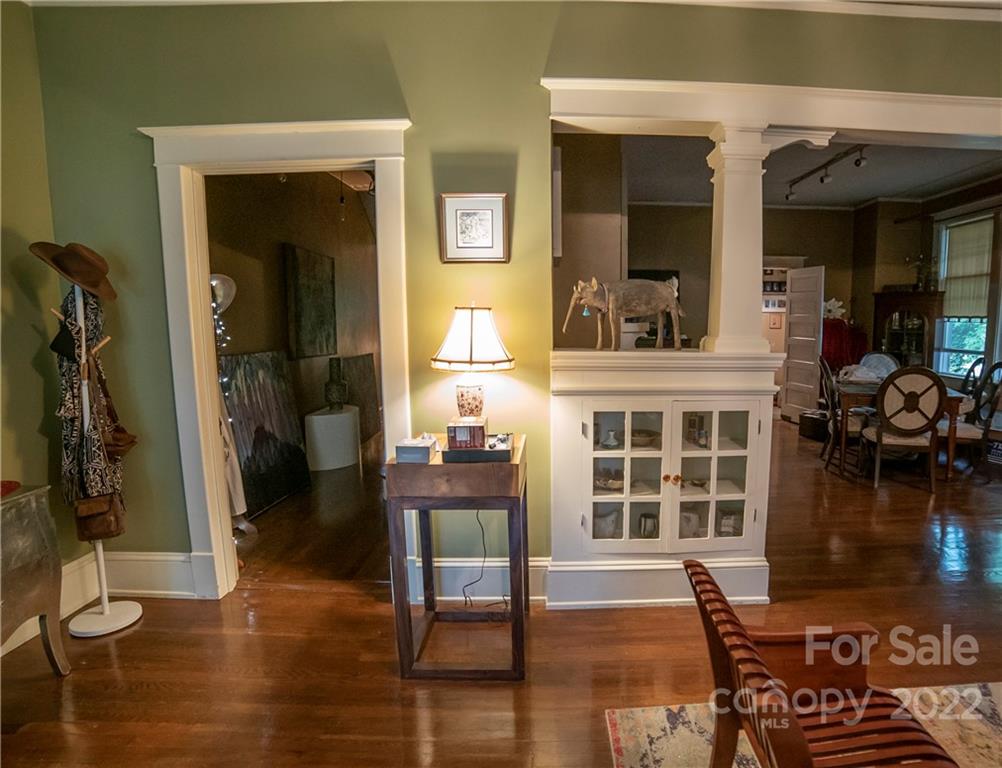 100 Morehead Street Morganton, NC 28655 - Photo 9 of 37 a view of a dining room with furniture window and wooden floor