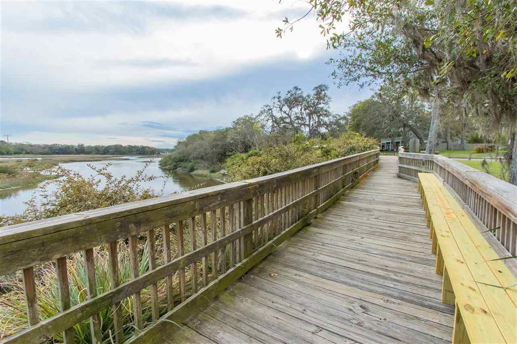 114 Lobelia Road St. Augustine, FL 32086 - Photo 31 of 38 a view of balcony with wooden floor and fence