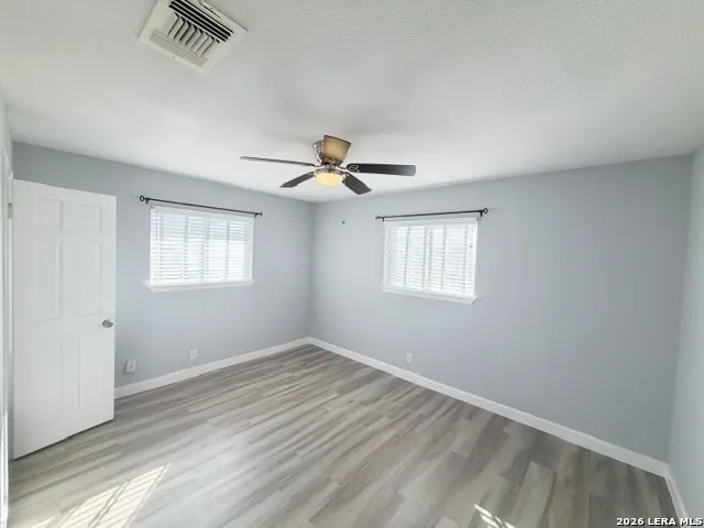 a view of a livingroom with a window