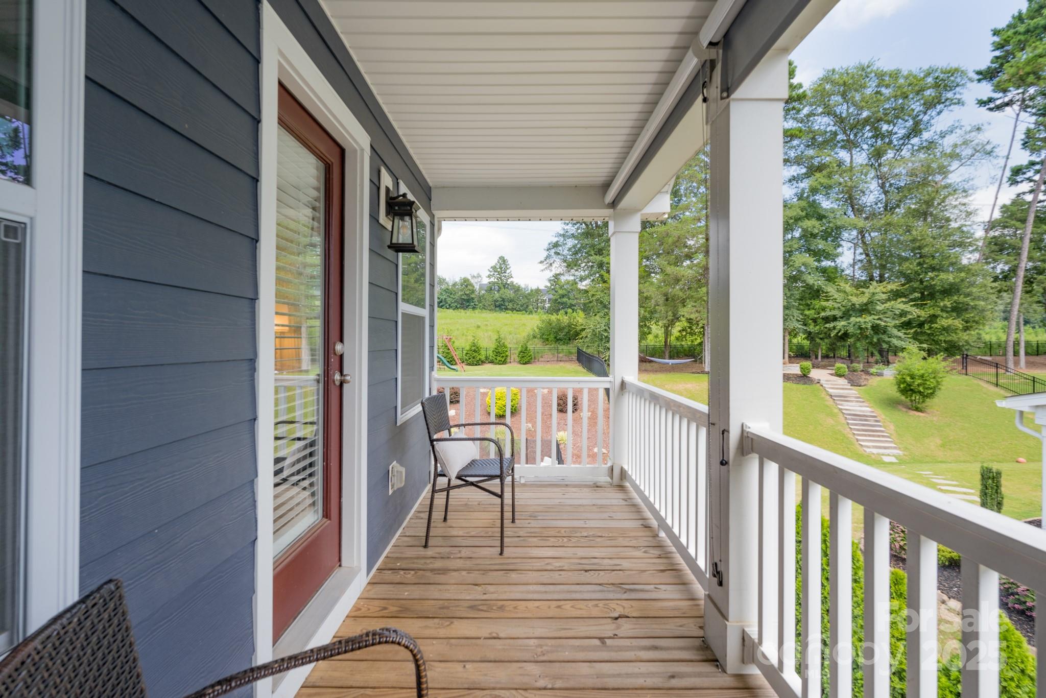 1180 Weir Court Fort Mill, SC 29708 - Photo 23 of 37 a view of a balcony with wooden floor