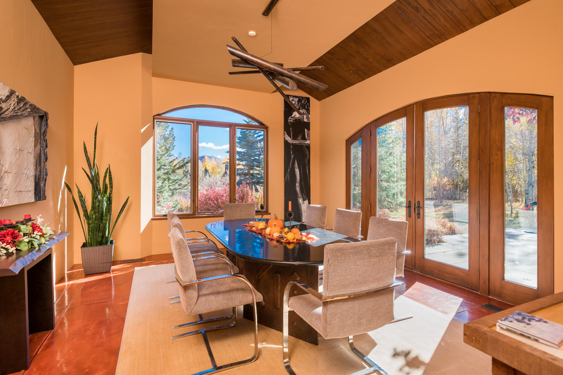 35 Greenhorn Road Blaine County, ID 83333 - Photo 17 of 55 Dining room with lots of light