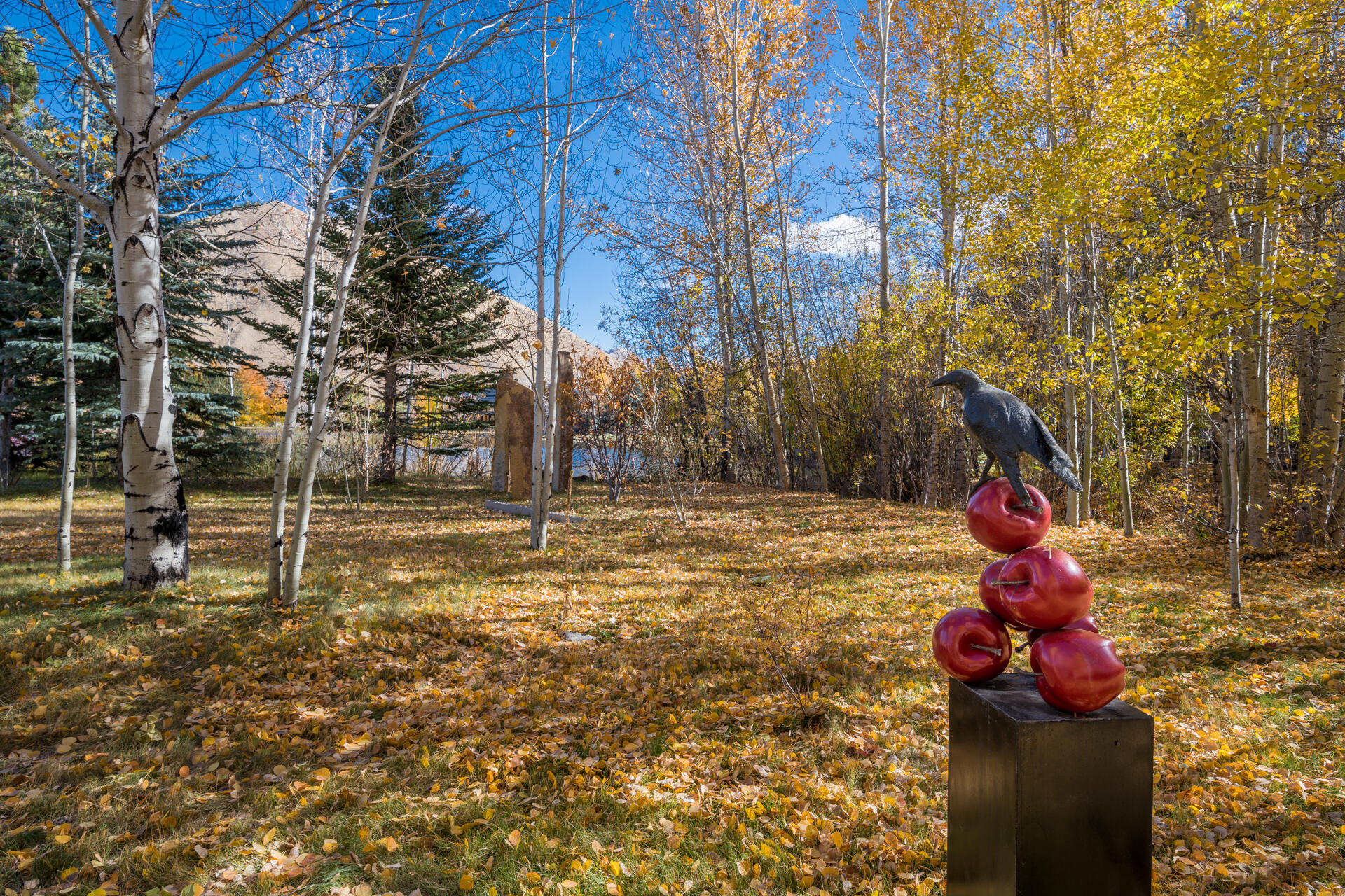 35 Greenhorn Road Blaine County, ID 83333 - Photo 42 of 55 Sculptures everywhere in gardens