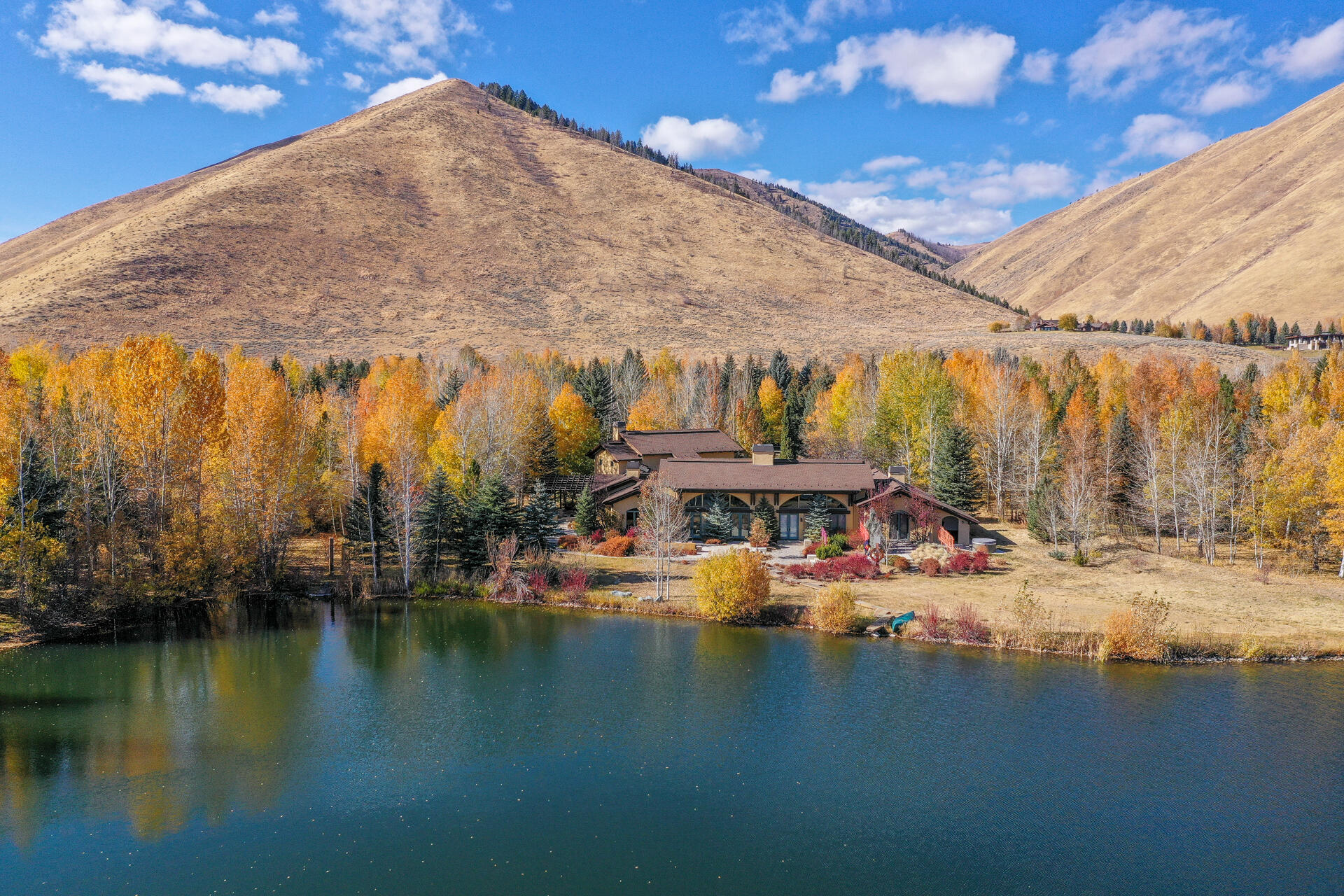 35 Greenhorn Road Blaine County, ID 83333 - Photo 53 of 55 Aerial views and lake