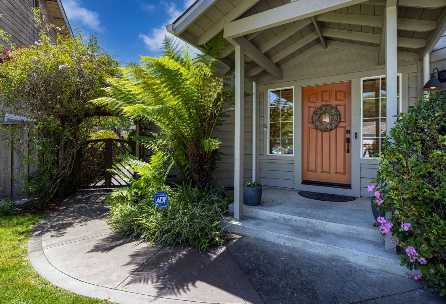 123 Reed Way Santa Cruz, CA 95060 - Photo 3 of 39 a front view of a house with a yard