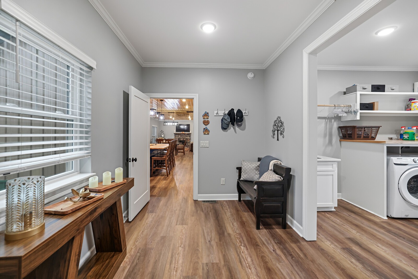 2095 Linwood Road Watertown, TN 37184 - Photo 20 of 52 a living room with furniture and wooden floor