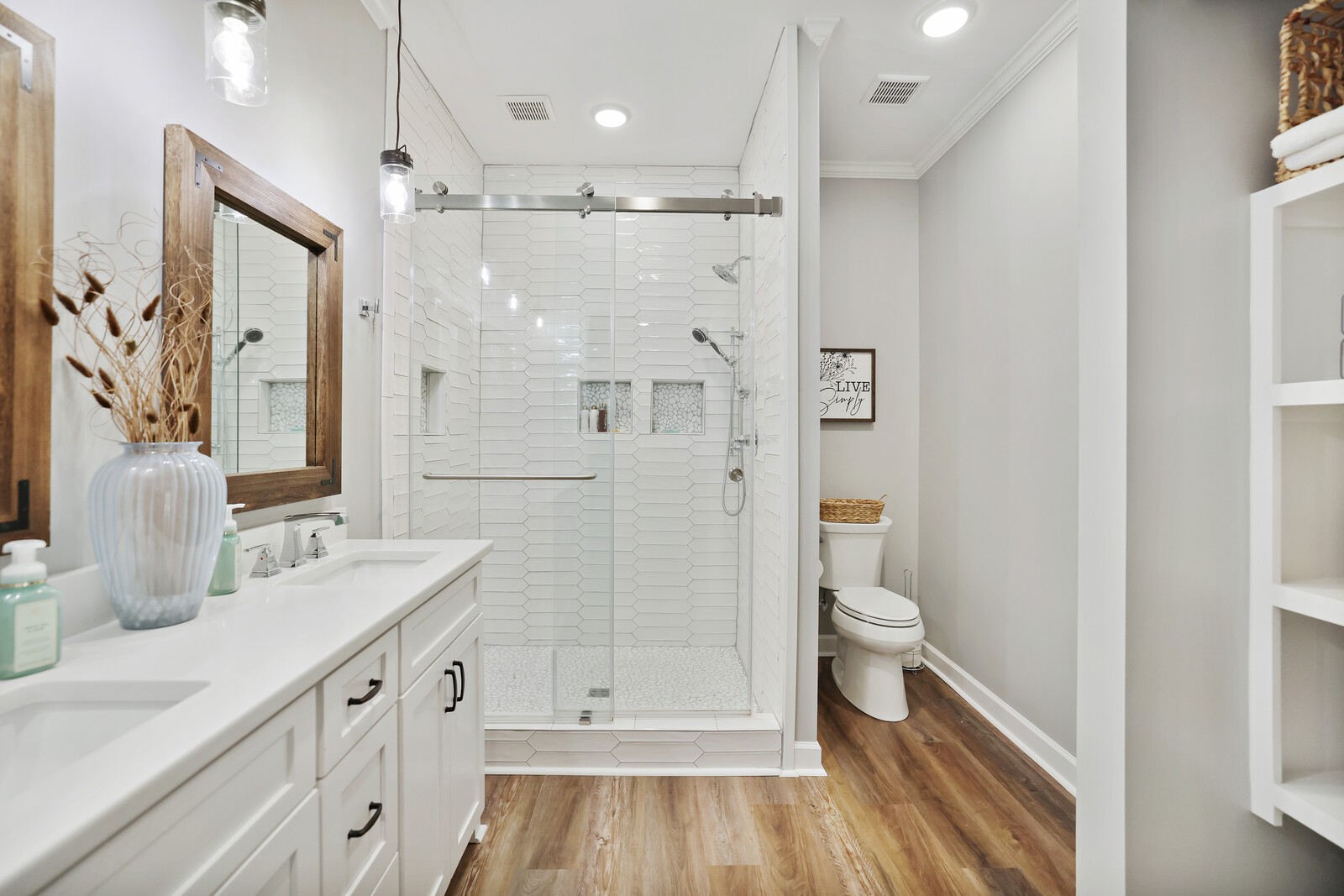 2095 Linwood Road Watertown, TN 37184 - Photo 34 of 52 a bathroom with a sink a toilet and shower