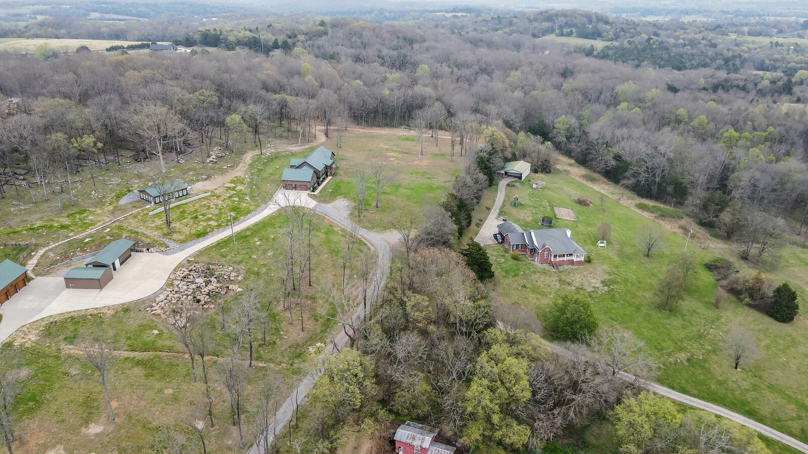 2095 Linwood Road Watertown, TN 37184 - Photo 49 of 52 an aerial view of residential house with outdoor space
