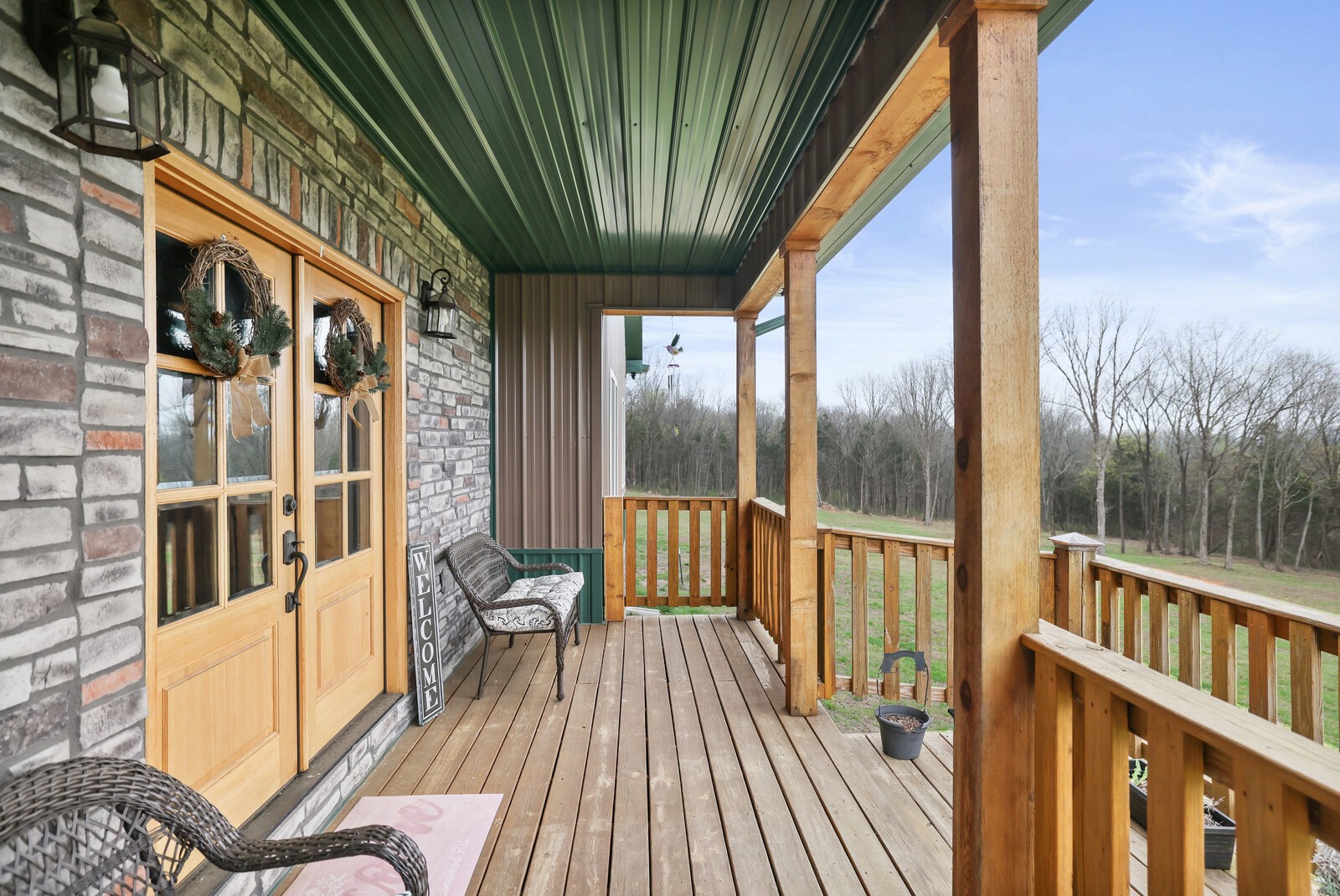2095 Linwood Road Watertown, TN 37184 - Photo 7 of 52 a view of a balcony with wooden floor