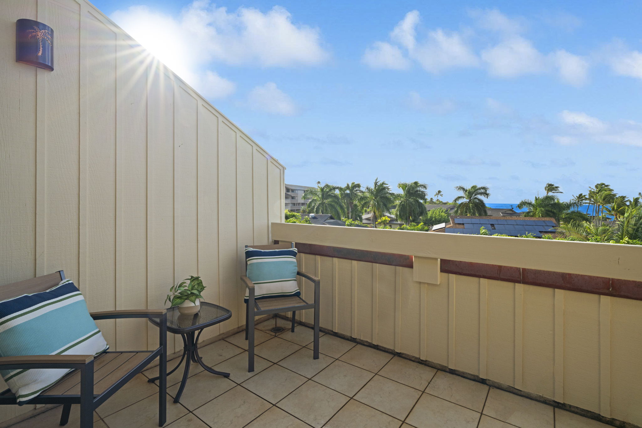 2371 Ho'ohu Road, Unit 610 Koloa, HI 96756 - Photo 11 of 29 a view of balcony with furniture