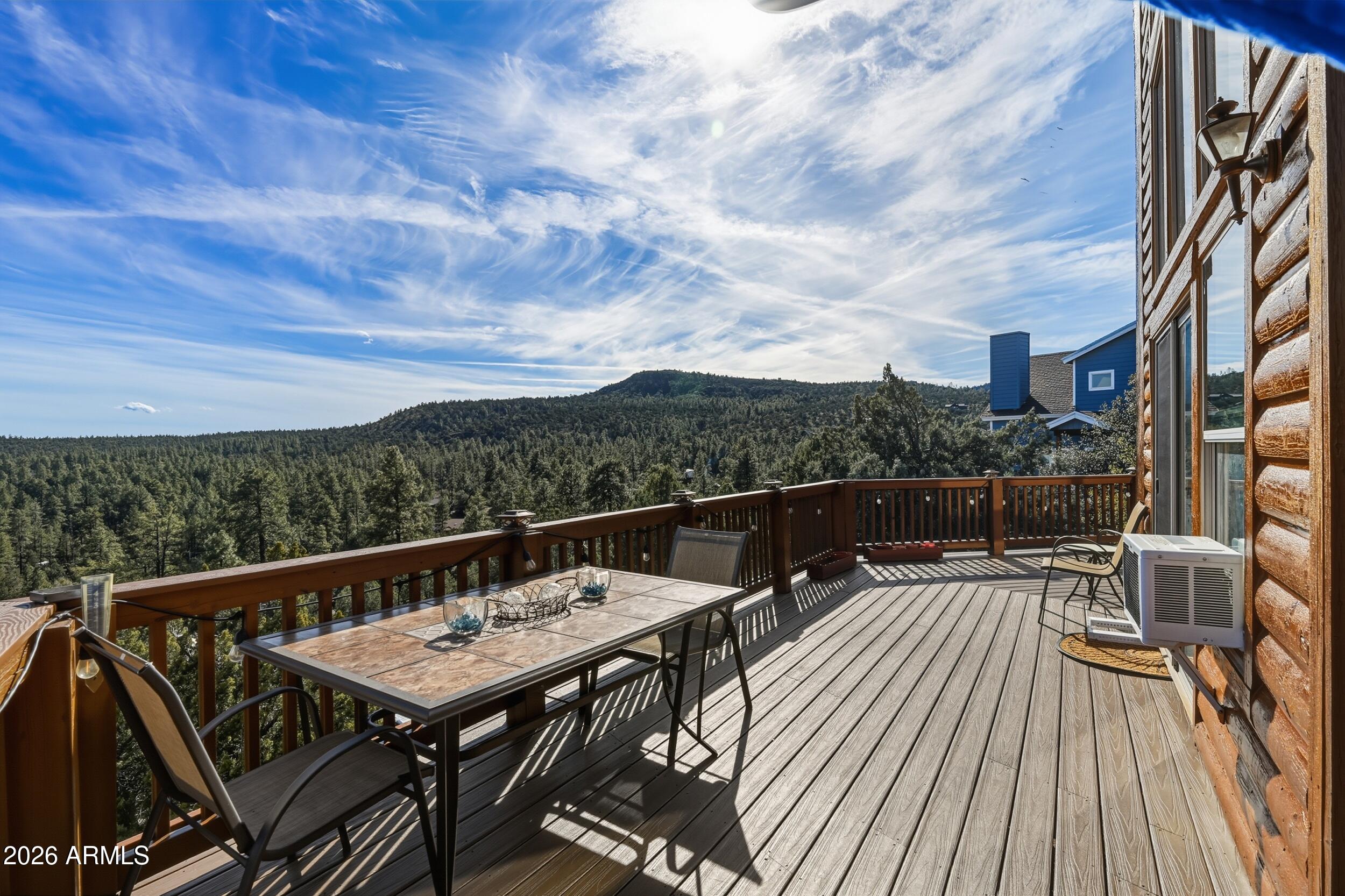 3119 Kysar Way Pine, AZ 85544 - Photo 33 of 68 a view of balcony with furniture