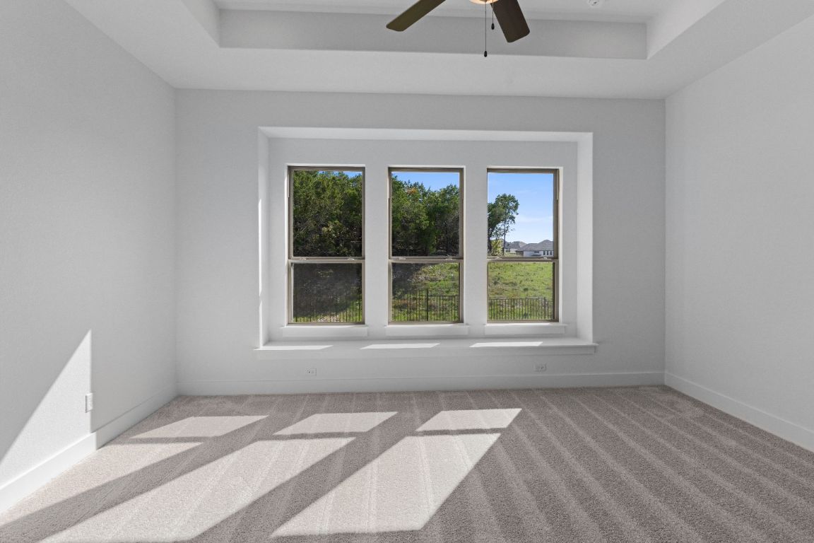 1409 Treasure Map View Leander, TX 78641 - Photo 18 of 40 Primary Bedroom with elevated ceiling