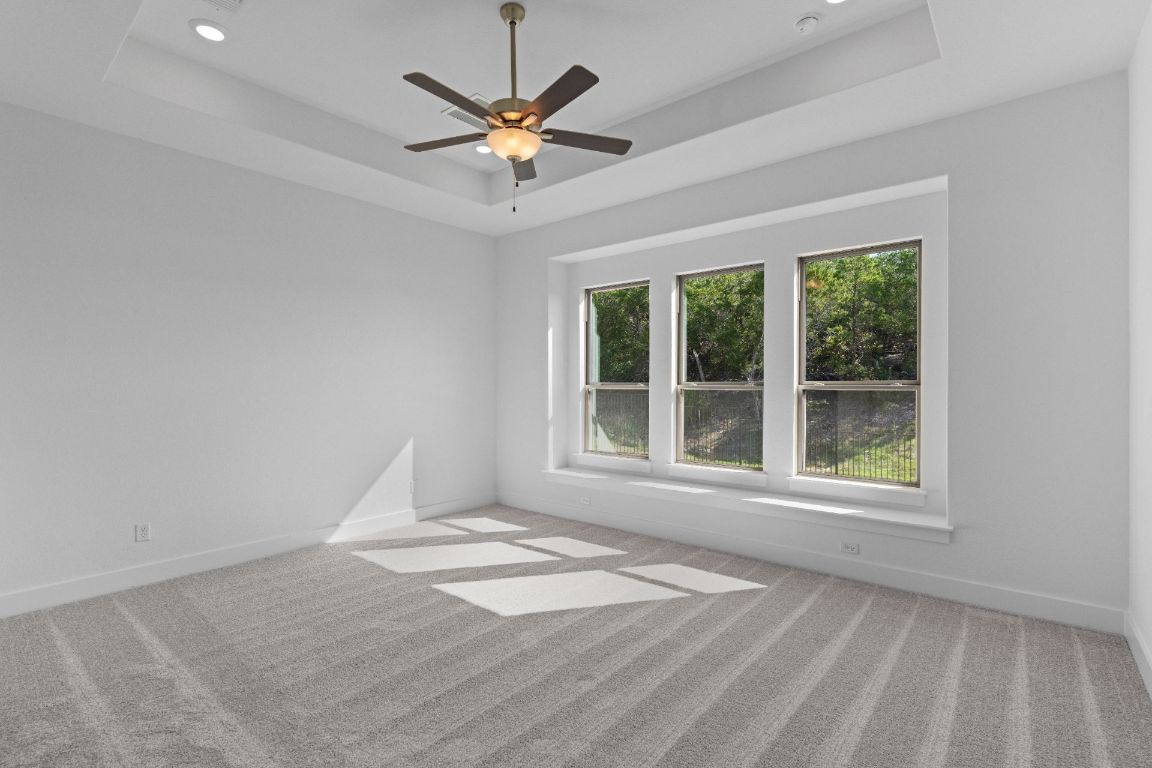 1409 Treasure Map View Leander, TX 78641 - Photo 19 of 40 Primary Bedroom with elevated ceiling