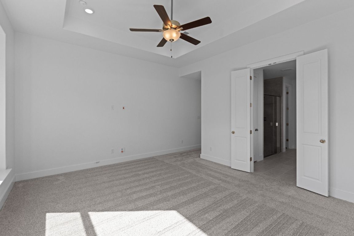 1409 Treasure Map View Leander, TX 78641 - Photo 21 of 40 Primary Bedroom with elevated ceiling