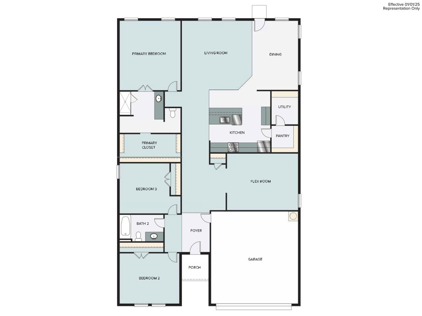 5509 Sacra Cove Austin, TX 78747 - Photo 2 of 38 a picture of floor plan
