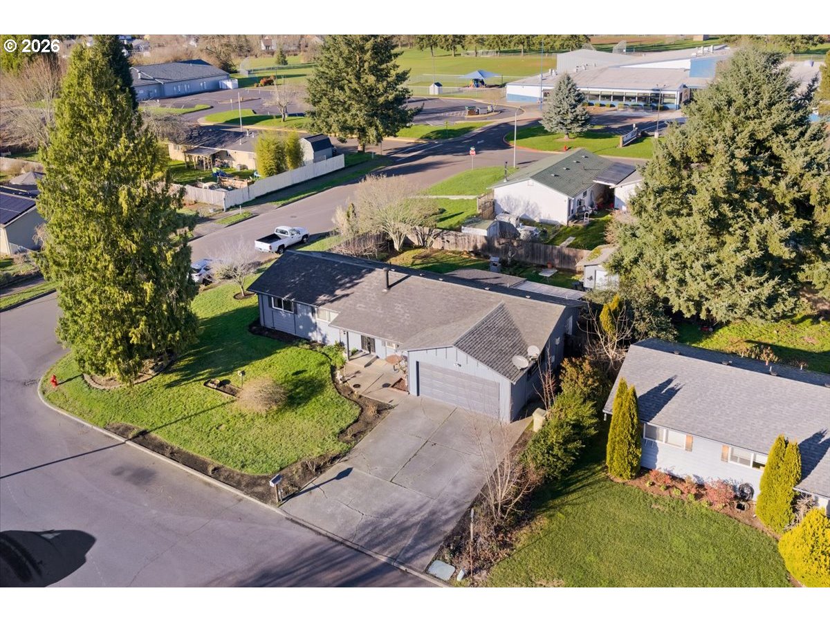 904 South Magnolia Street Cornelius, OR 97113 - Photo 13 of 28 an aerial view of a house with a garden
