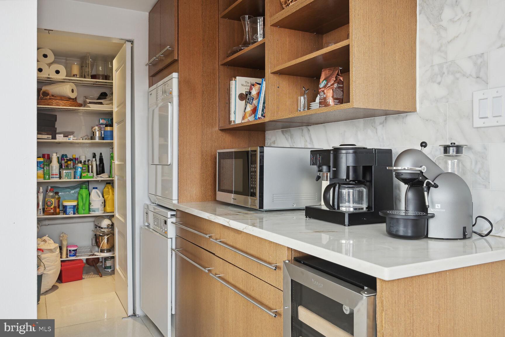 2230 California Street Northwest, Unit 6CE Washington, DC 20008 - Photo 17 of 49 HUGE BUTLERS PANTRY & EXTRA STORAGE, WINE FRIG