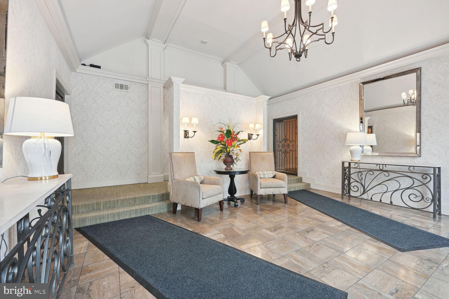 2230 California Street Northwest, Unit 6CE Washington, DC 20008 - Photo 47 of 49 ELEGANT BUILDING ENTRY