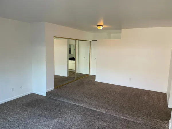 a view of empty room