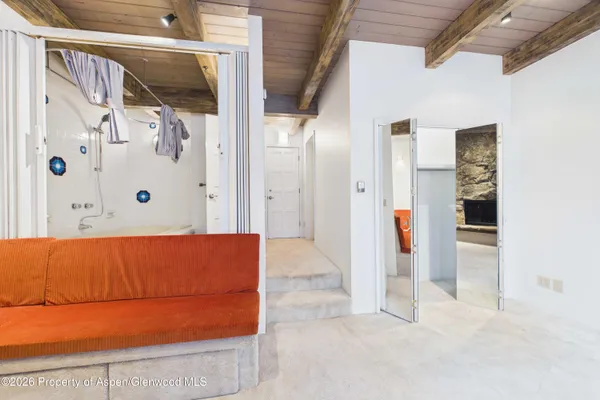 a view of walk in closet