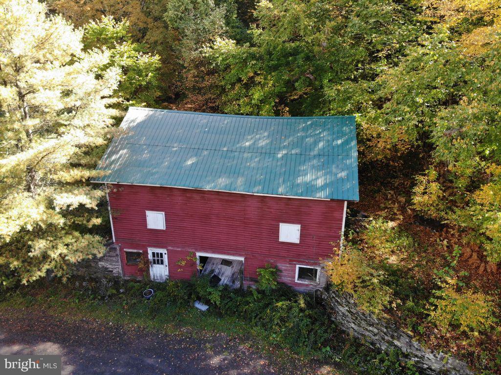 45 Grocery Hill Road Equinunk, PA 18417 - Photo 5 of 24 an aerial view of a house with a yard